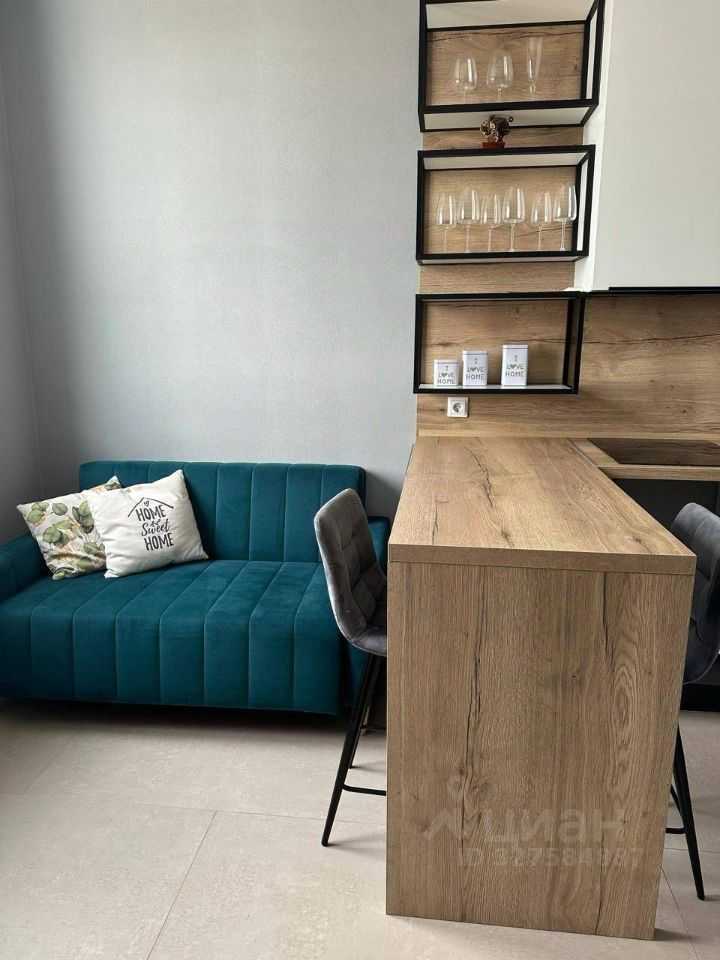 1-комнатная квартира, 40 м² — фотография 3