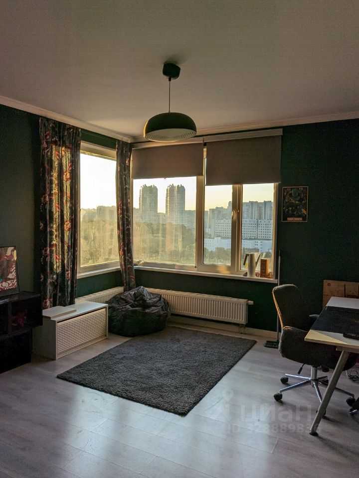 1-комнатная квартира, 43 м²