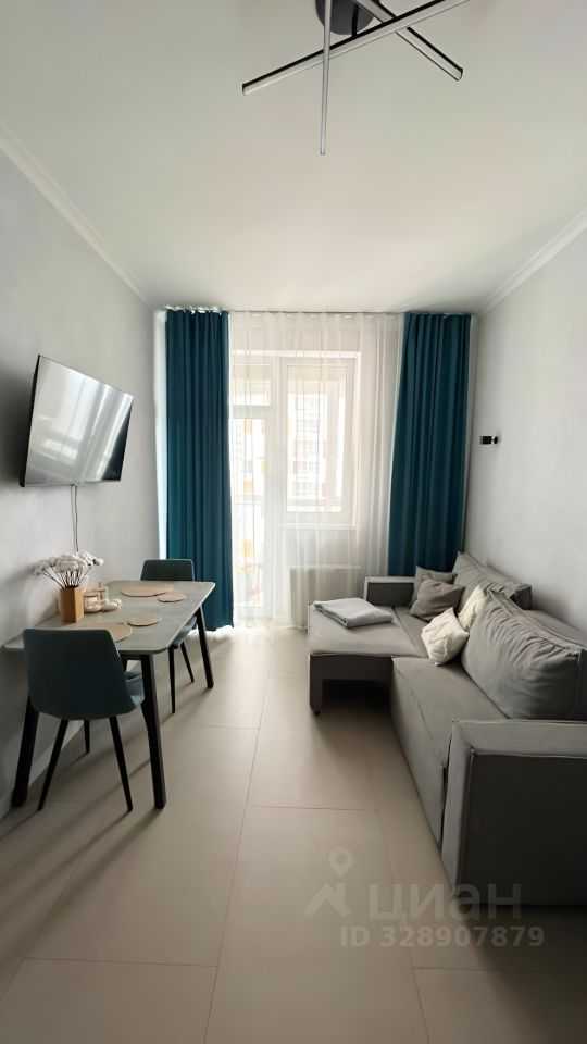 1-комнатная квартира, 36,3 м²