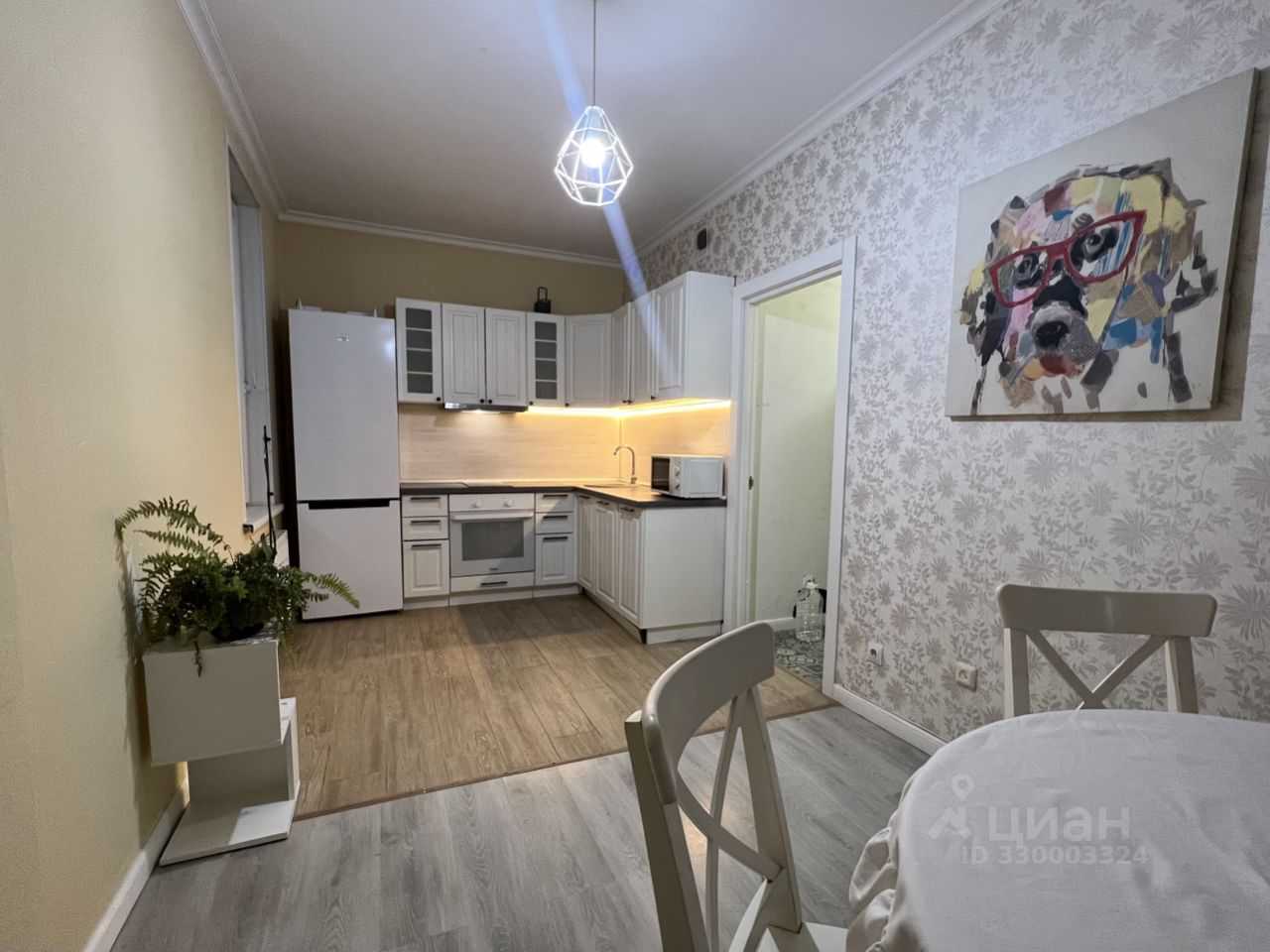 2-комнатная квартира, 55 м² — фотография 2