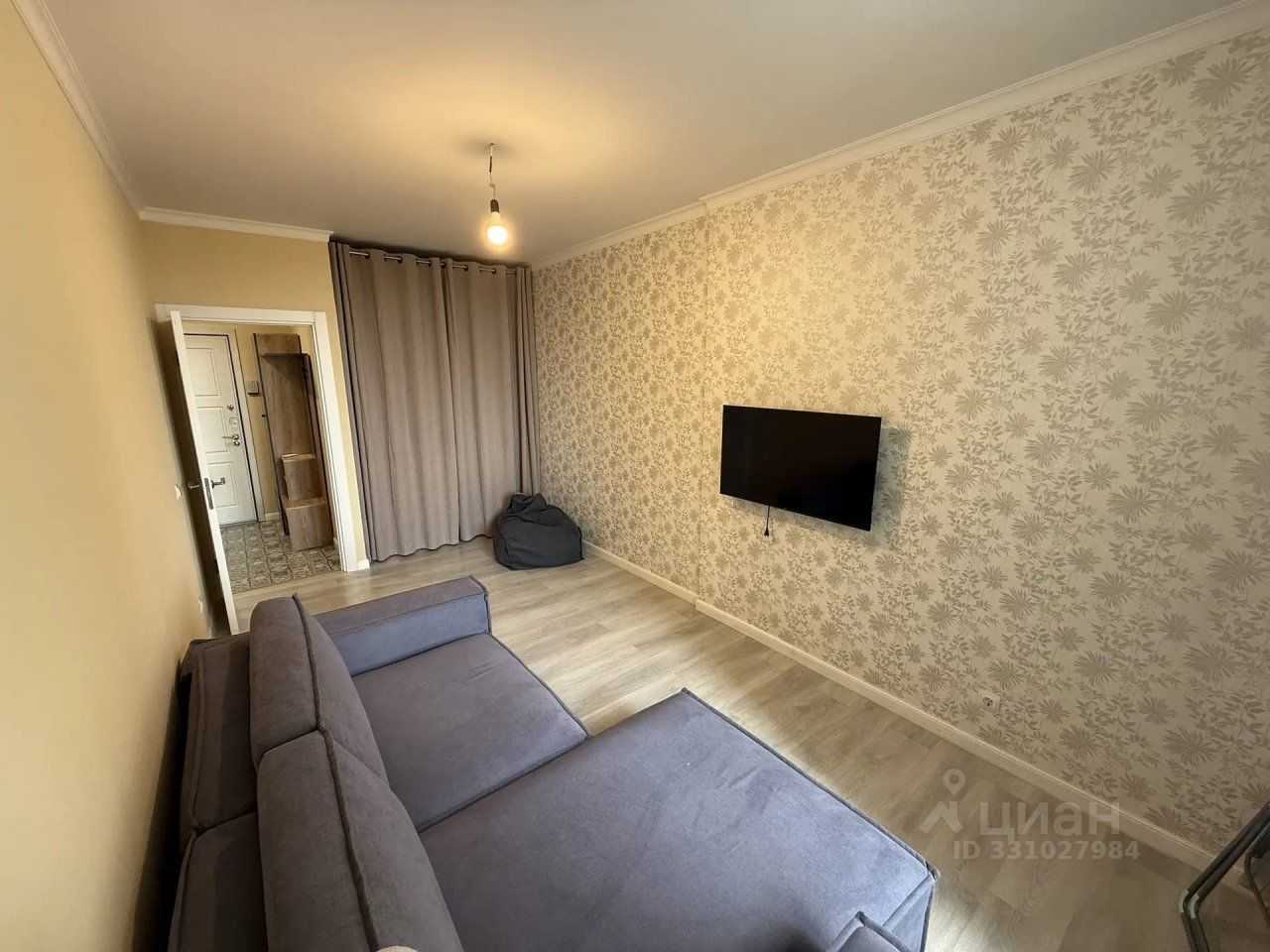 1-комнатная квартира, 40 м²