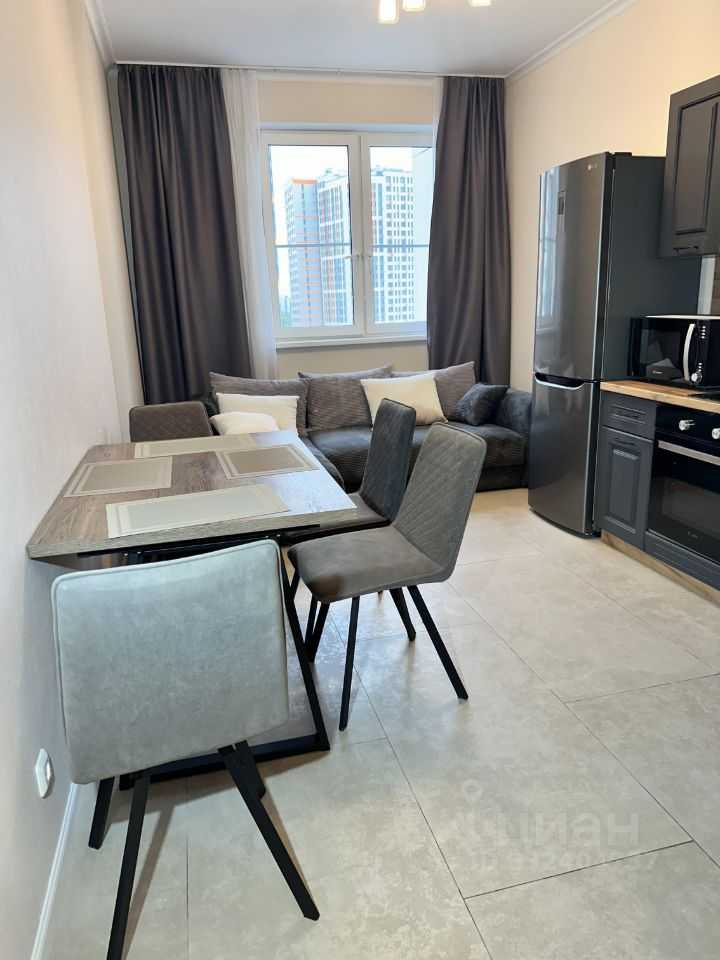 1-комнатная квартира, 42,4 м²