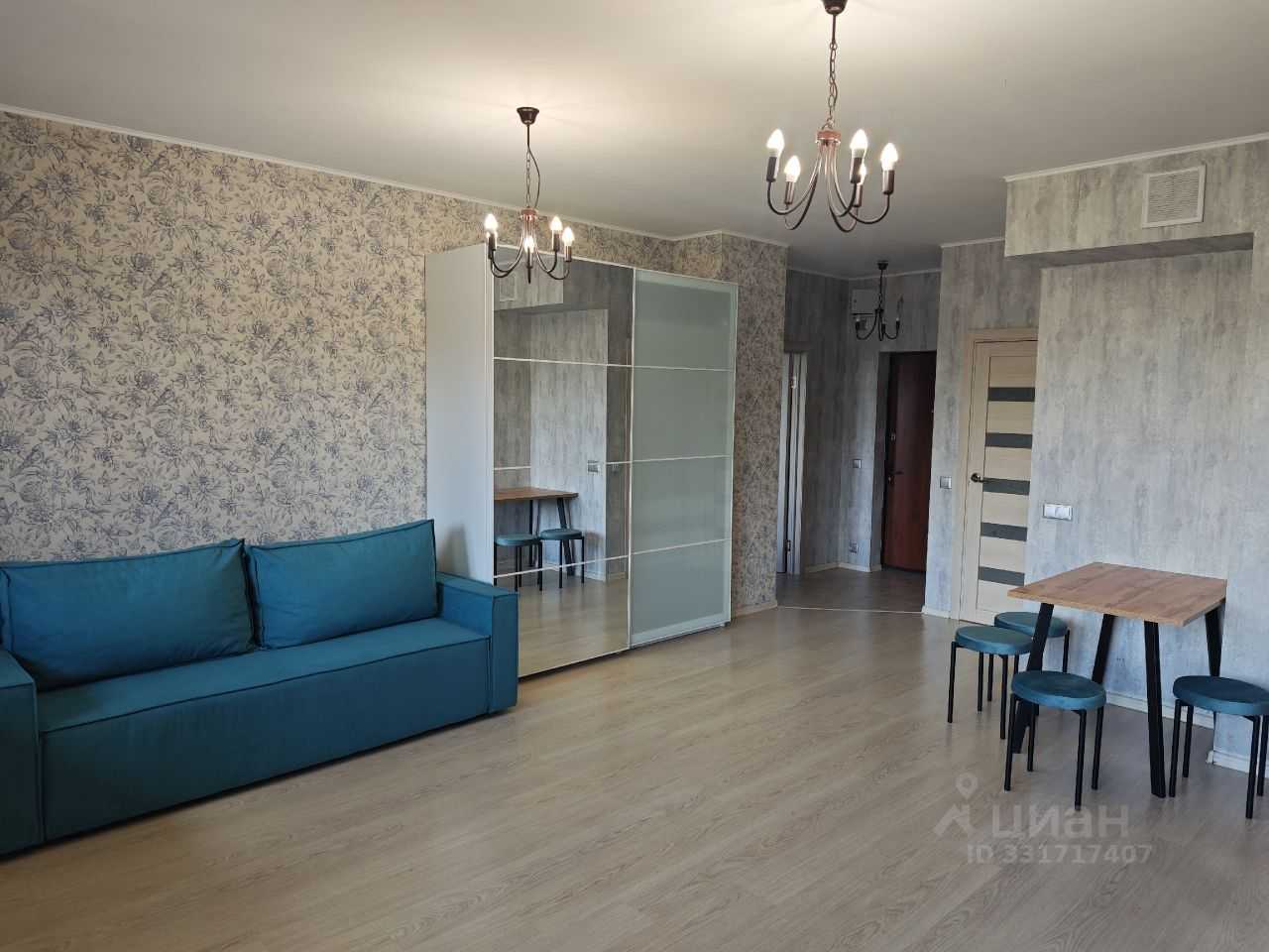 1-комнатная квартира, 49,1 м² — фотография 3