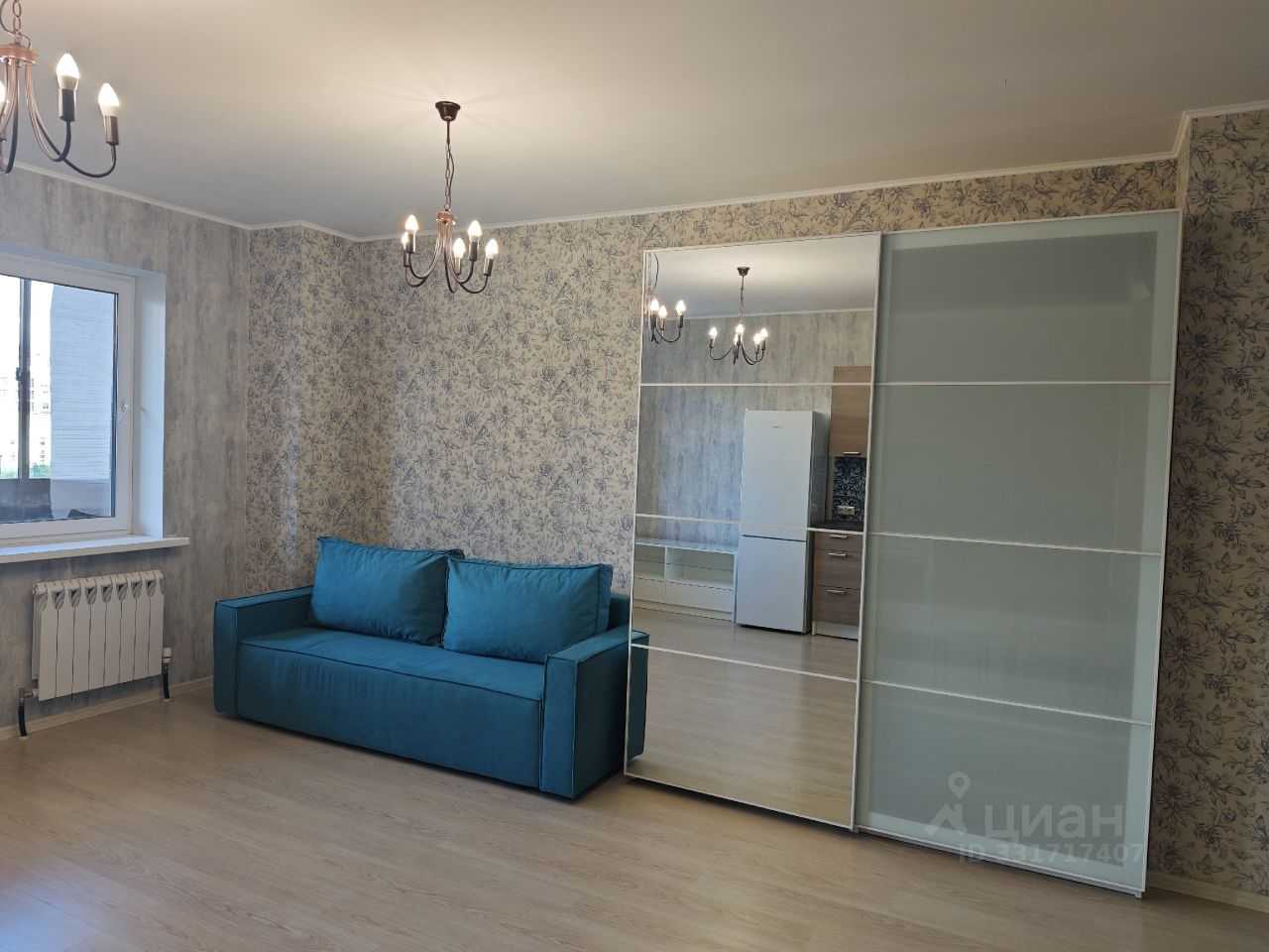 1-комнатная квартира, 49,1 м² — фотография 2