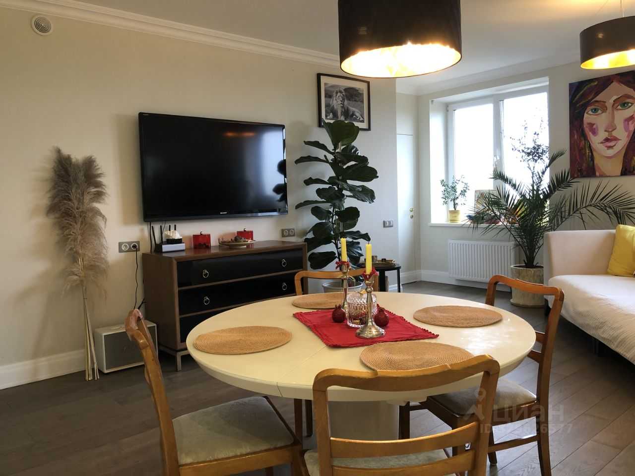 3-комнатная квартира, 80 м²
