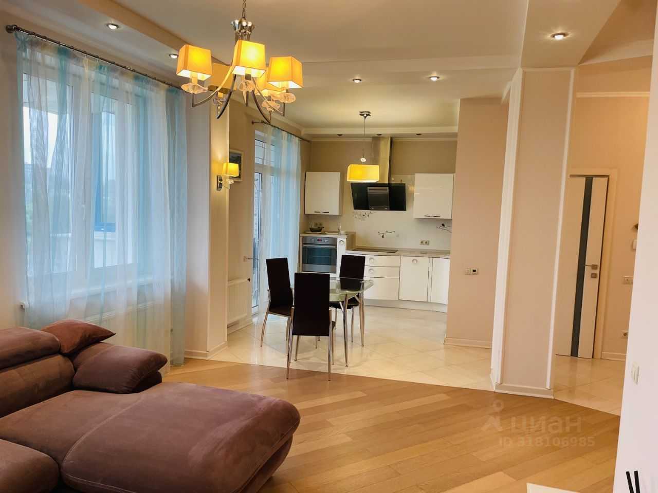 3-комнатная квартира, 95 м² — фотография 2