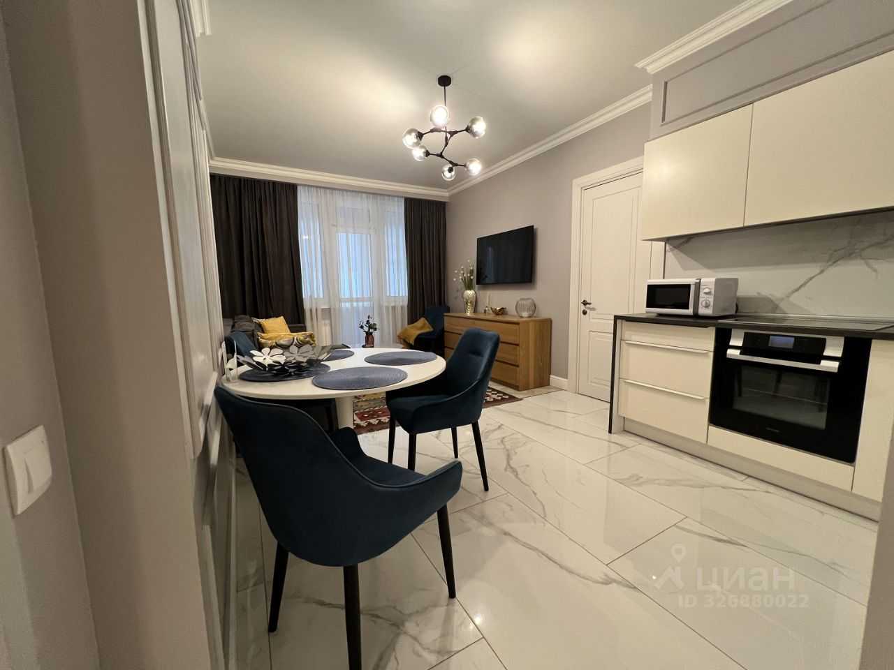3-комнатная квартира, 68 м² — фотография 3