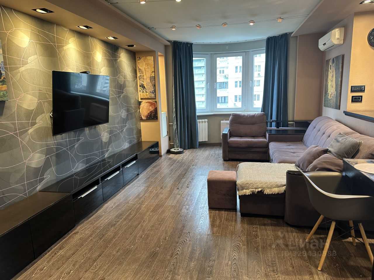 2-комнатная квартира, 74 м² — фотография 3