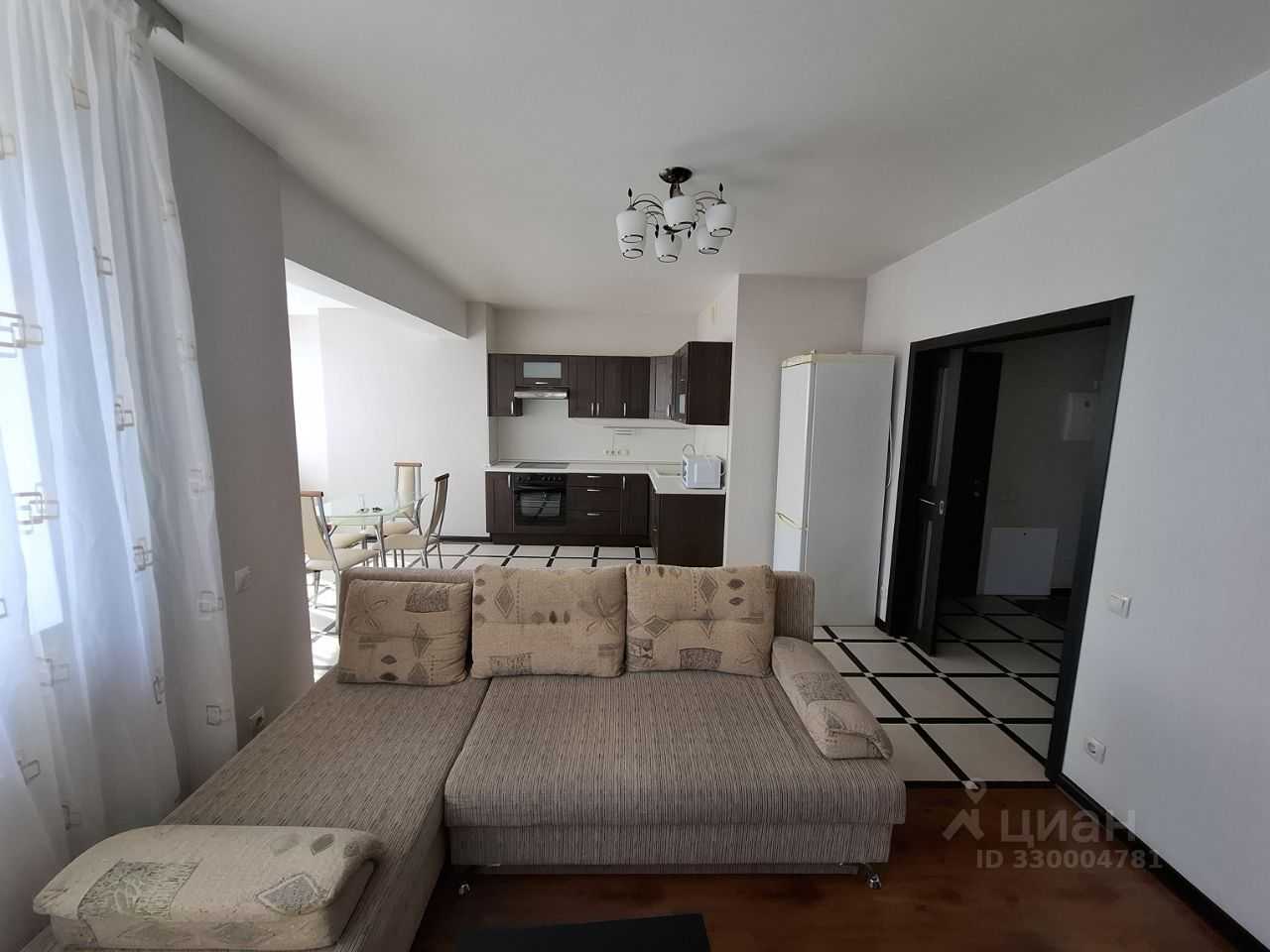 2-комнатная квартира, 75,4 м² — фотография 3