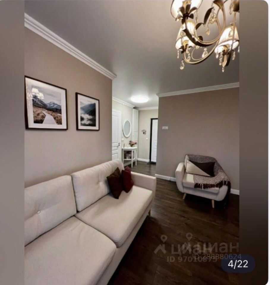 1-комнатная квартира, 28,4 м² — фотография 3
