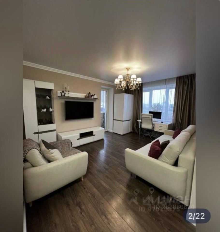 1-комнатная квартира, 28,4 м²