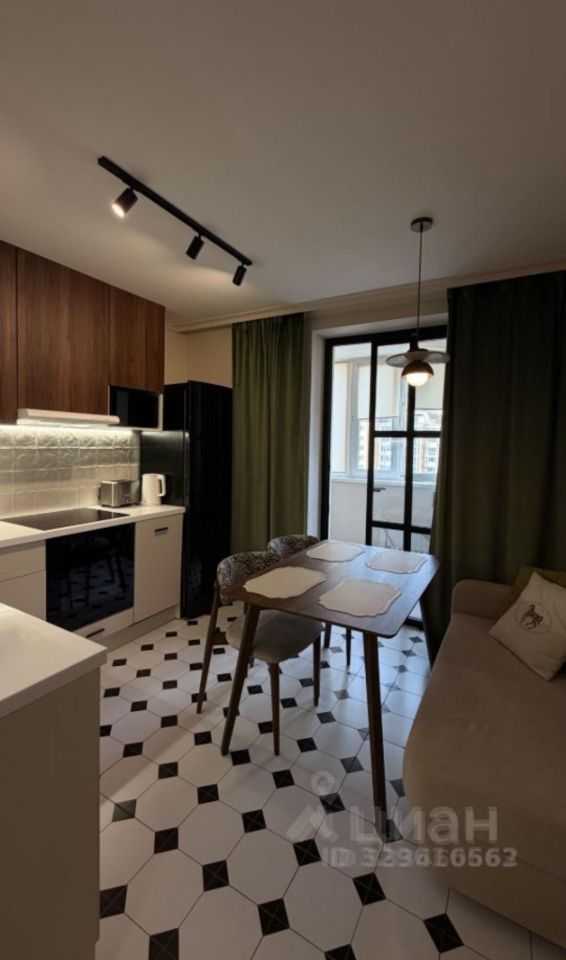 1-комнатная квартира, 43,6 м²