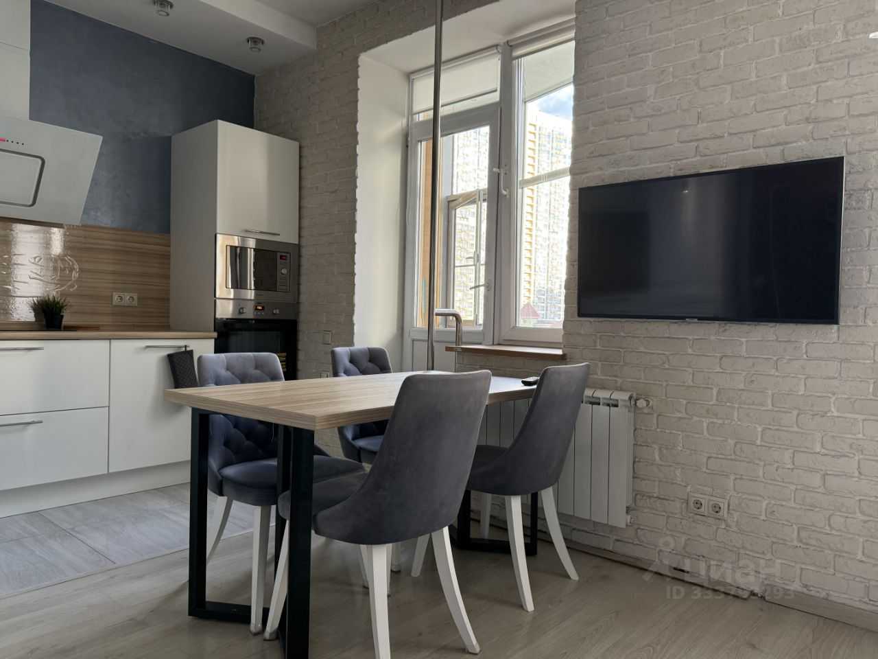 1-комнатная квартира, 43 м²