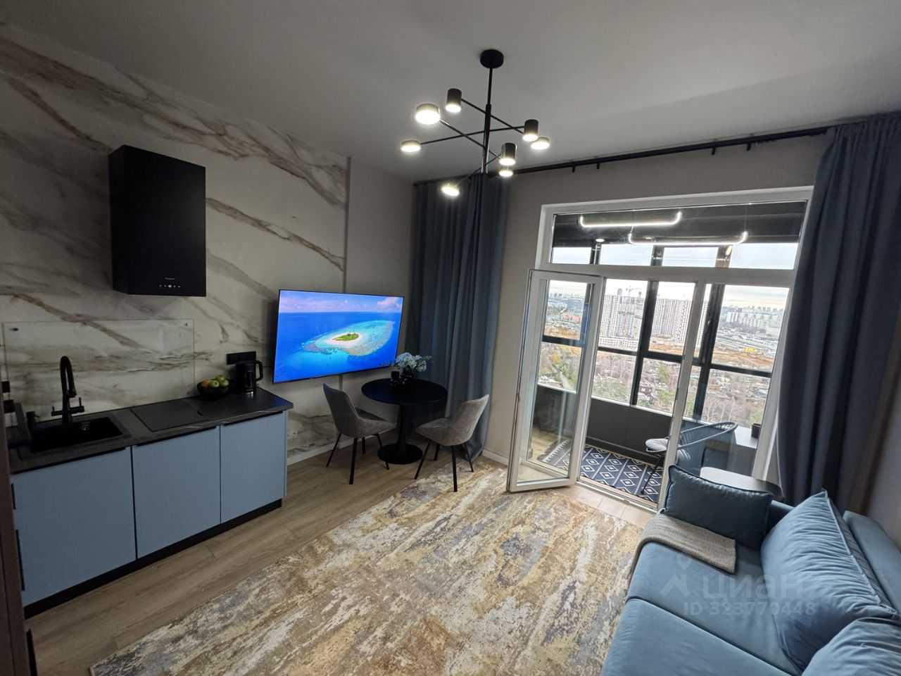 1-комнатная квартира, 27 м²