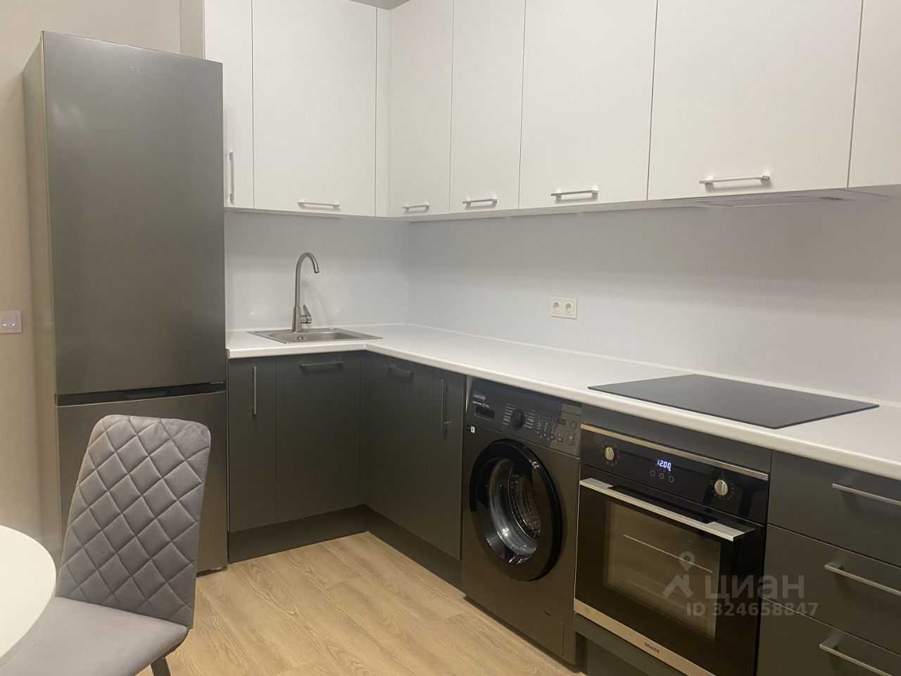 1-комнатная квартира, 37 м² — фотография 3