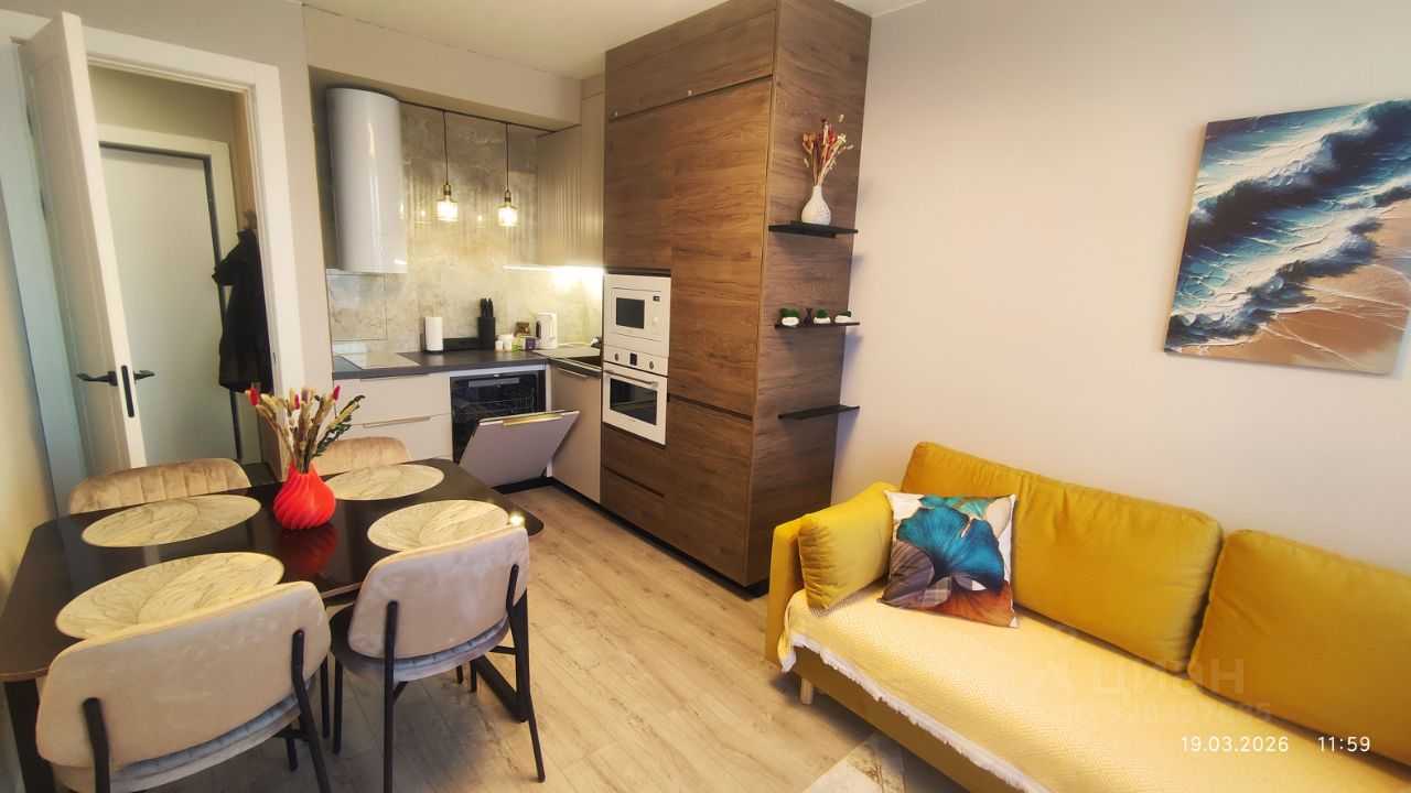 1-комнатная квартира, 34 м²