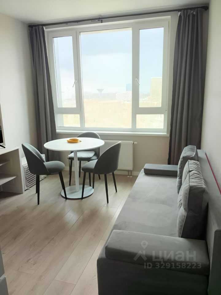 1-комнатная квартира, 32,5 м²