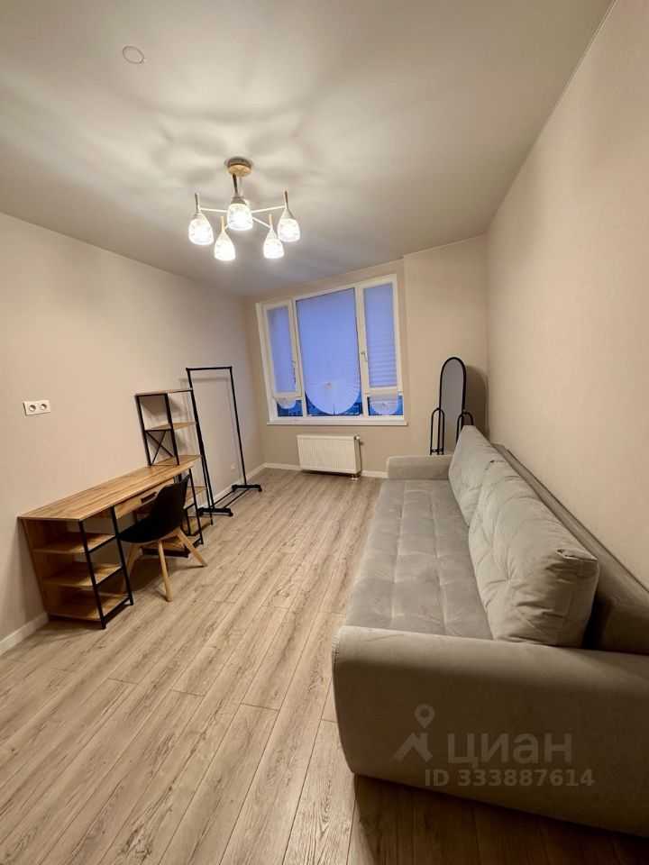1-комнатная квартира, 37 м² — фотография 2