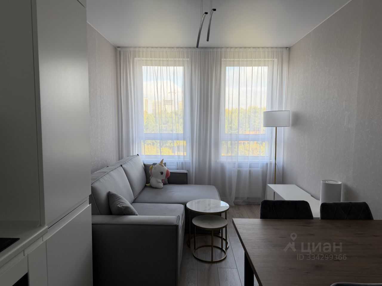 1-комнатная квартира, 35 м²