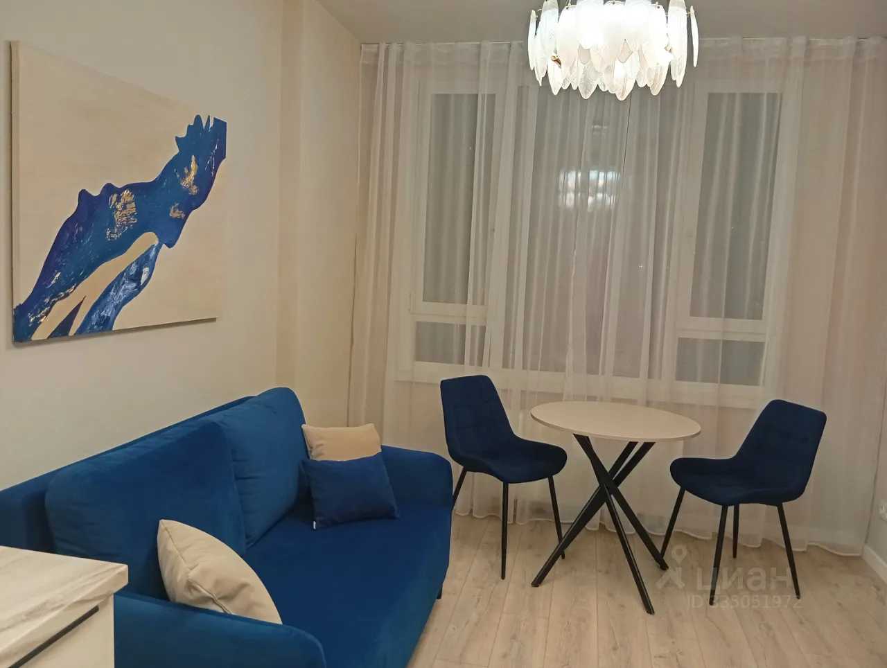 1-комнатная квартира, 34,4 м² — фотография 3