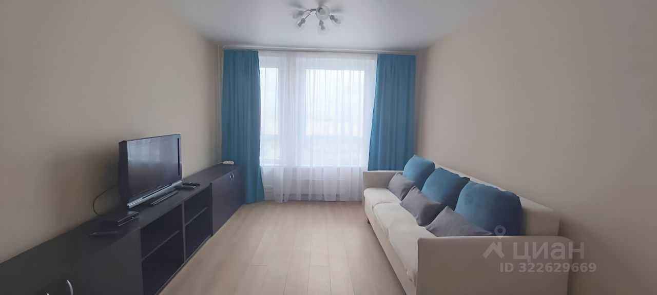 1-комнатная квартира, 40 м²