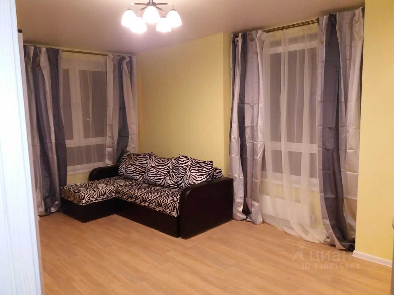 2-комнатная квартира, 55 м²