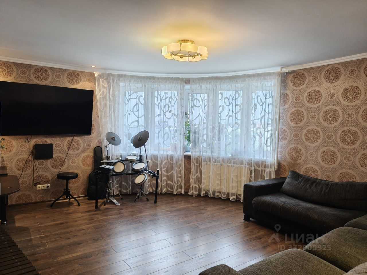 3-комнатная квартира, 86 м²