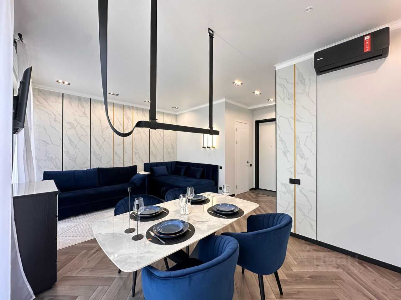1-комнатная квартира, 35 м²