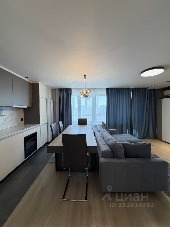 1-комнатная квартира, 34,4 м²