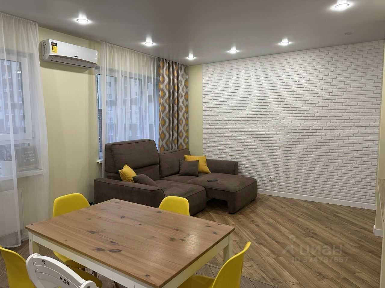 3-комнатная квартира, 65 м² — фотография 3