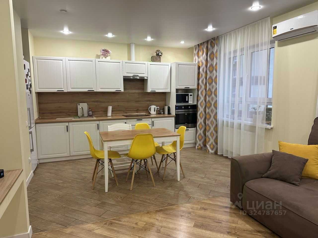 3-комнатная квартира, 65 м²