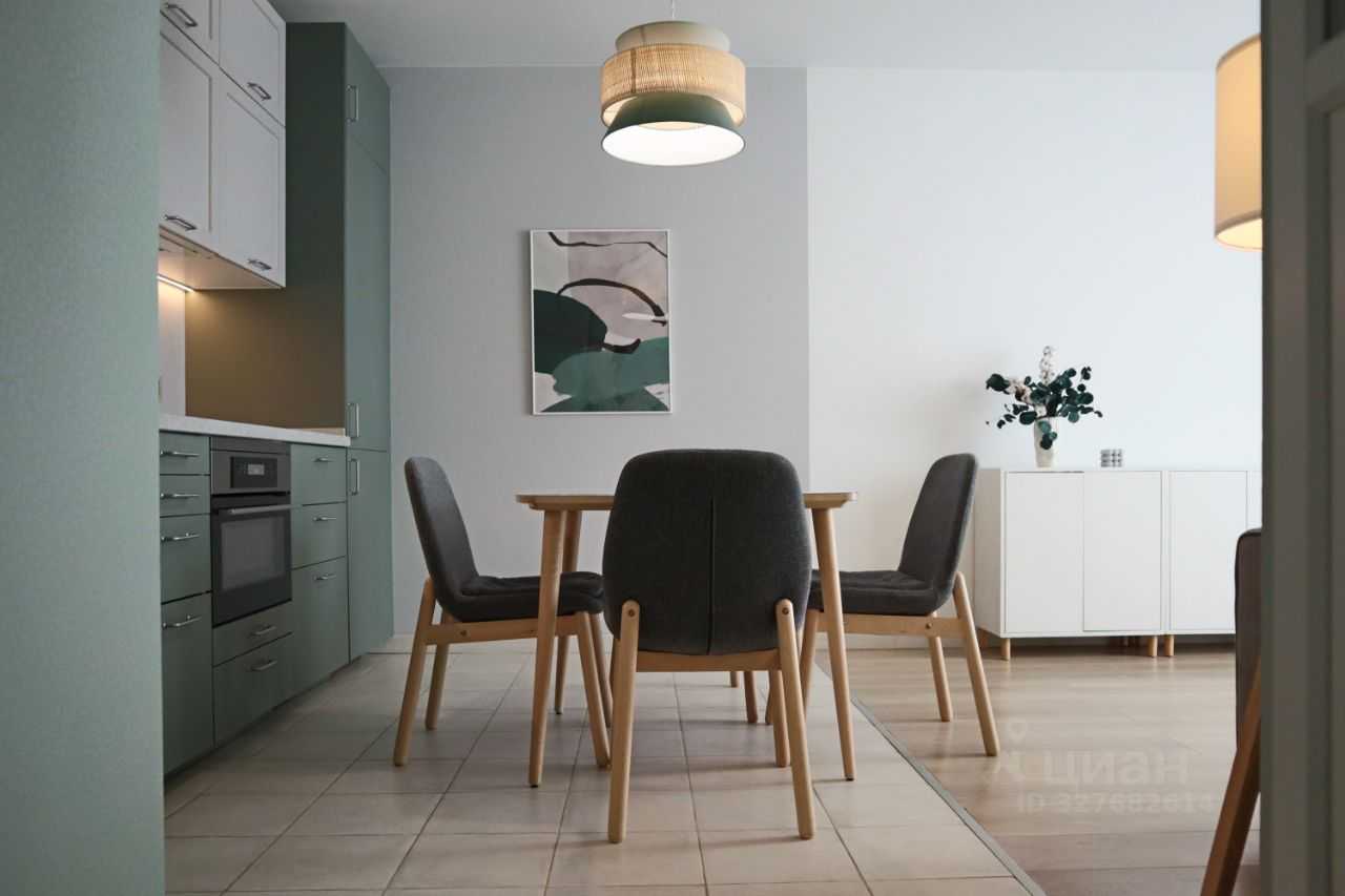 3-комнатная квартира, 55 м²