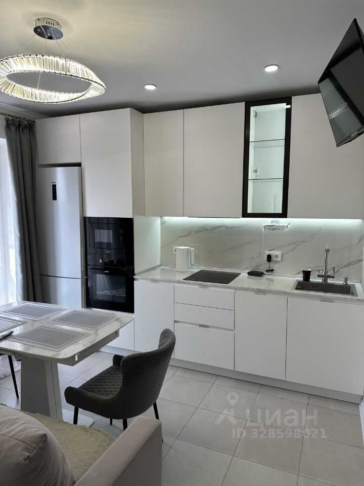 1-комнатная квартира, 33,5 м²
