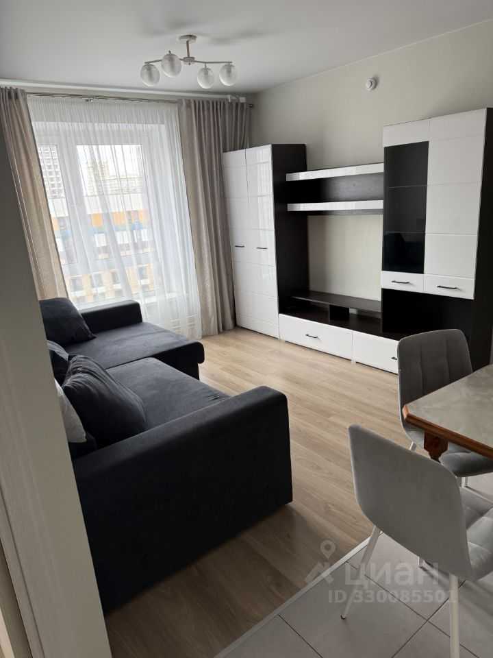 2-комнатная квартира, 39 м² — фотография 3