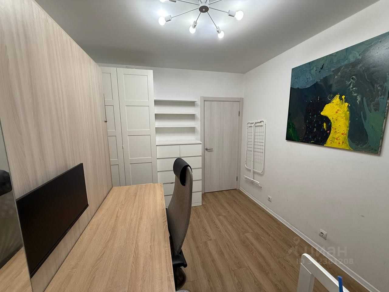 1-комнатная квартира, 35,3 м²