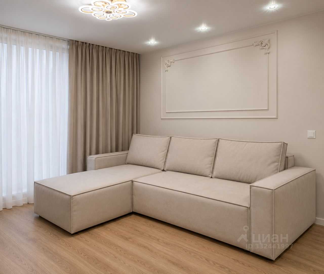 2-комнатная квартира, 60 м² — фотография 2