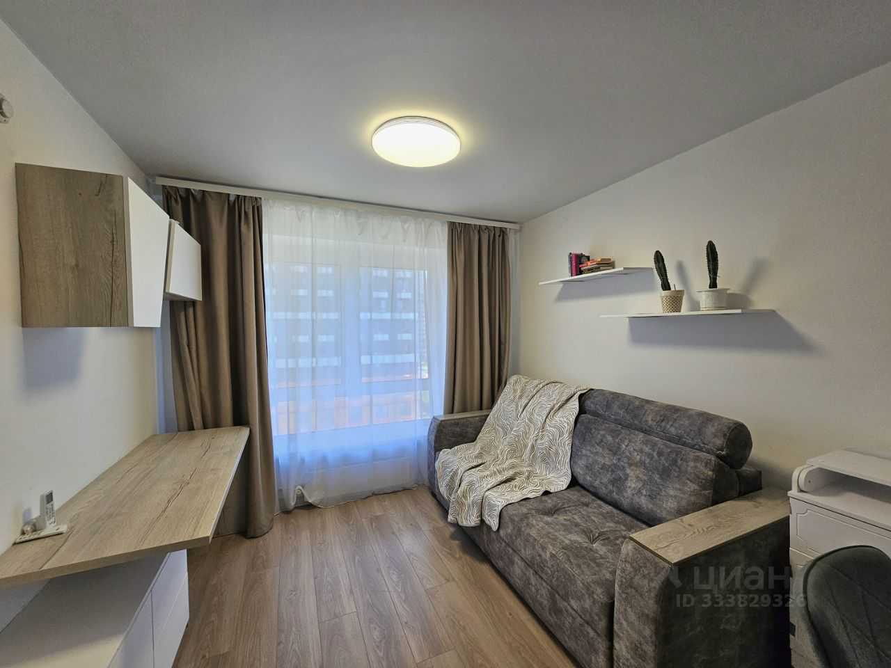 1-комнатная квартира, 35 м² — фотография 3