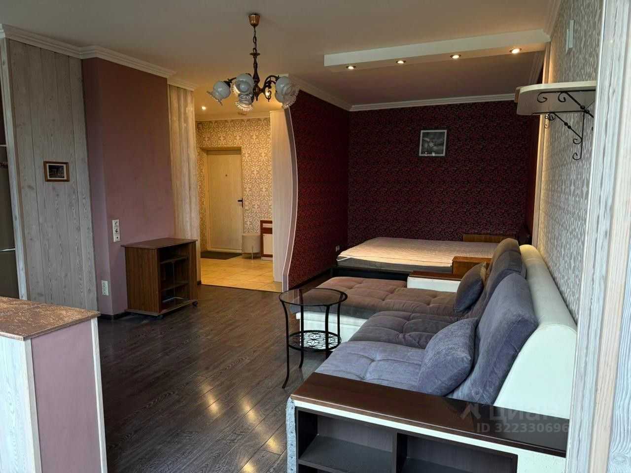 1-комнатная квартира, 44 м²