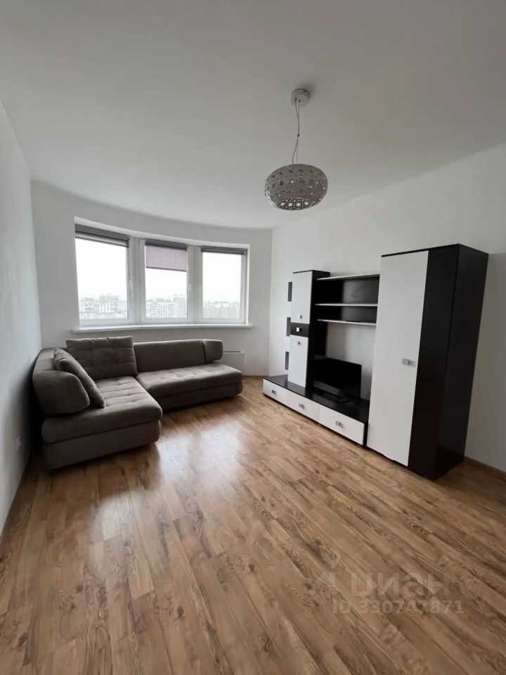 1-комнатная квартира, 43 м²