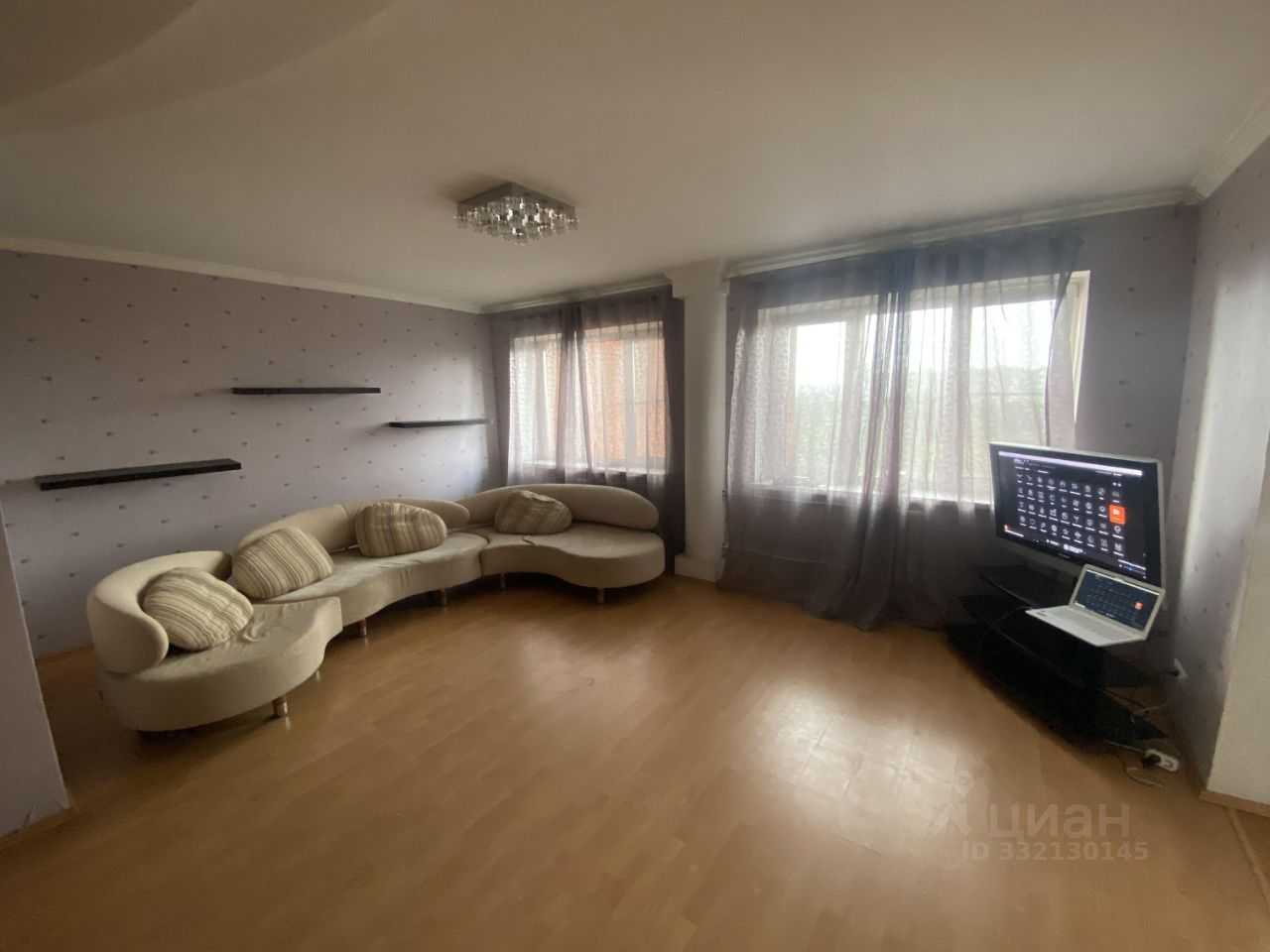 3-комнатная квартира, 102 м²