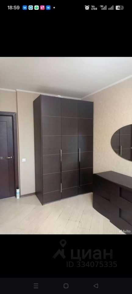 2-комнатная квартира, 68 м² — фотография 3