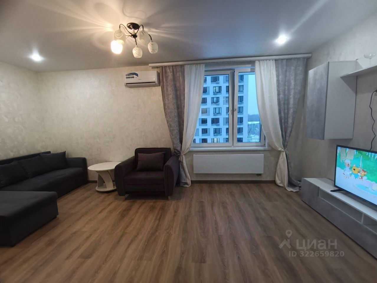 3-комнатная квартира, 76,9 м²