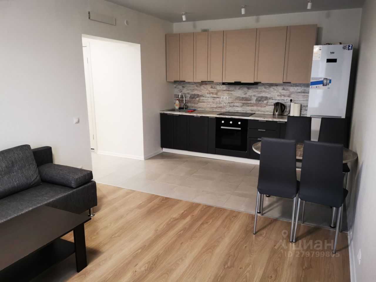 3-комнатная квартира, 56 м²