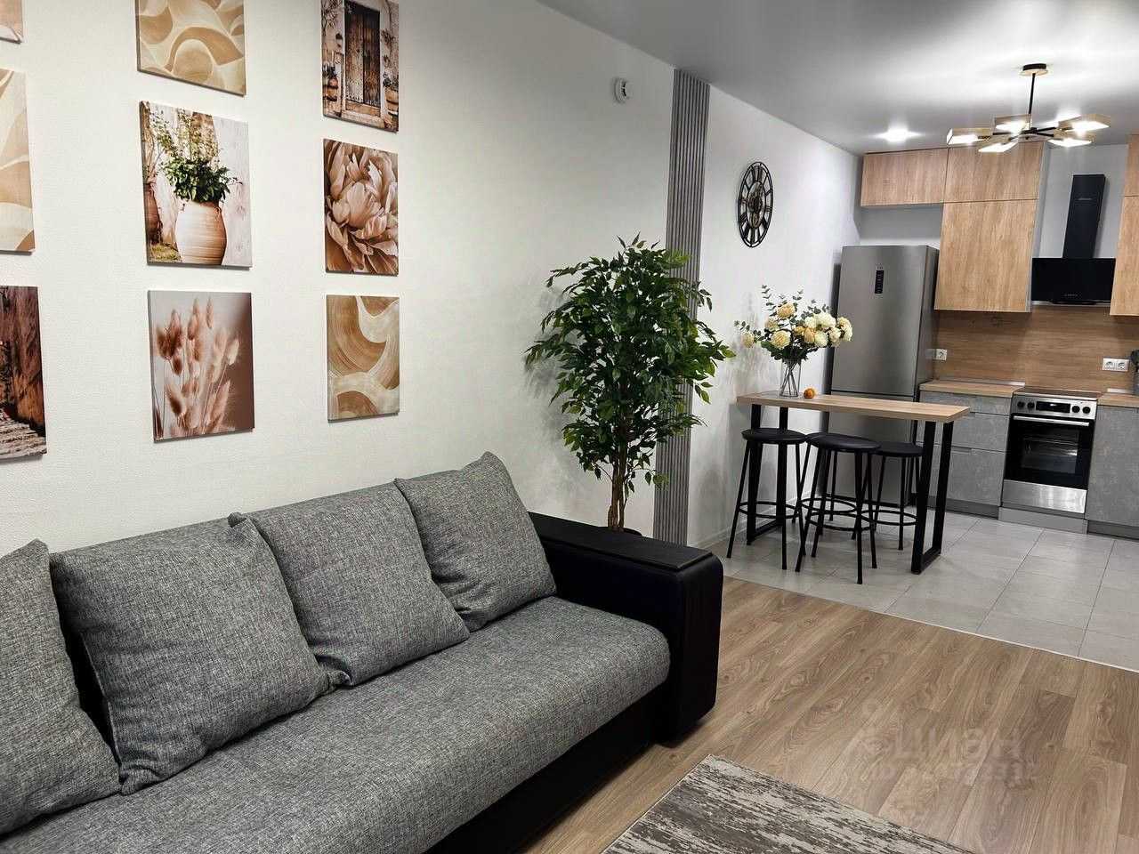 3-комнатная квартира, 61,5 м²