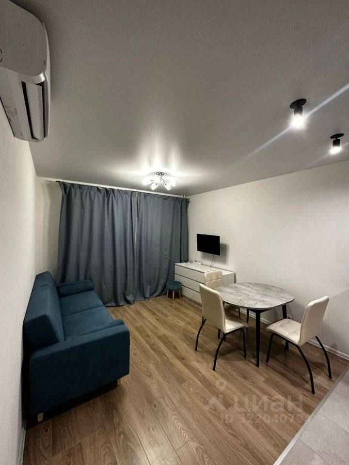 1-комнатная квартира, 39,5 м²