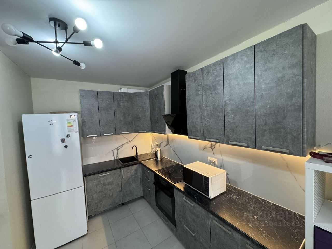 1-комнатная квартира, 37,2 м²