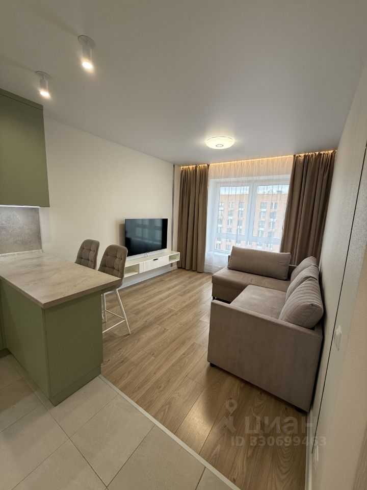 1-комнатная квартира, 35,9 м² — фотография 3