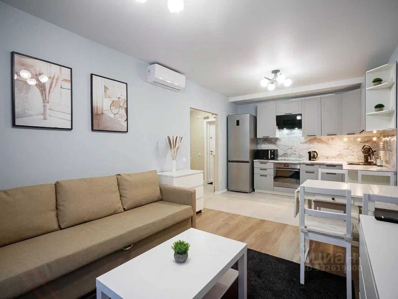 2-комнатная квартира, 56 м² — фотография 2