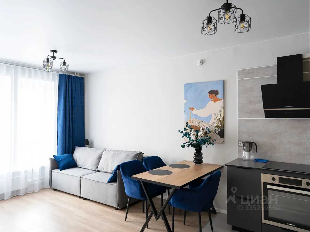 1-комнатная квартира, 36 м²