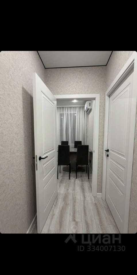 1-комнатная квартира, 33,4 м²